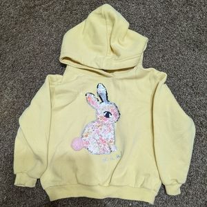 H&M flip sequin hoodie